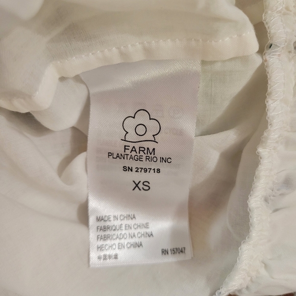 Farm Rio White Nanaju Midi Dress - Picture 10 of 12